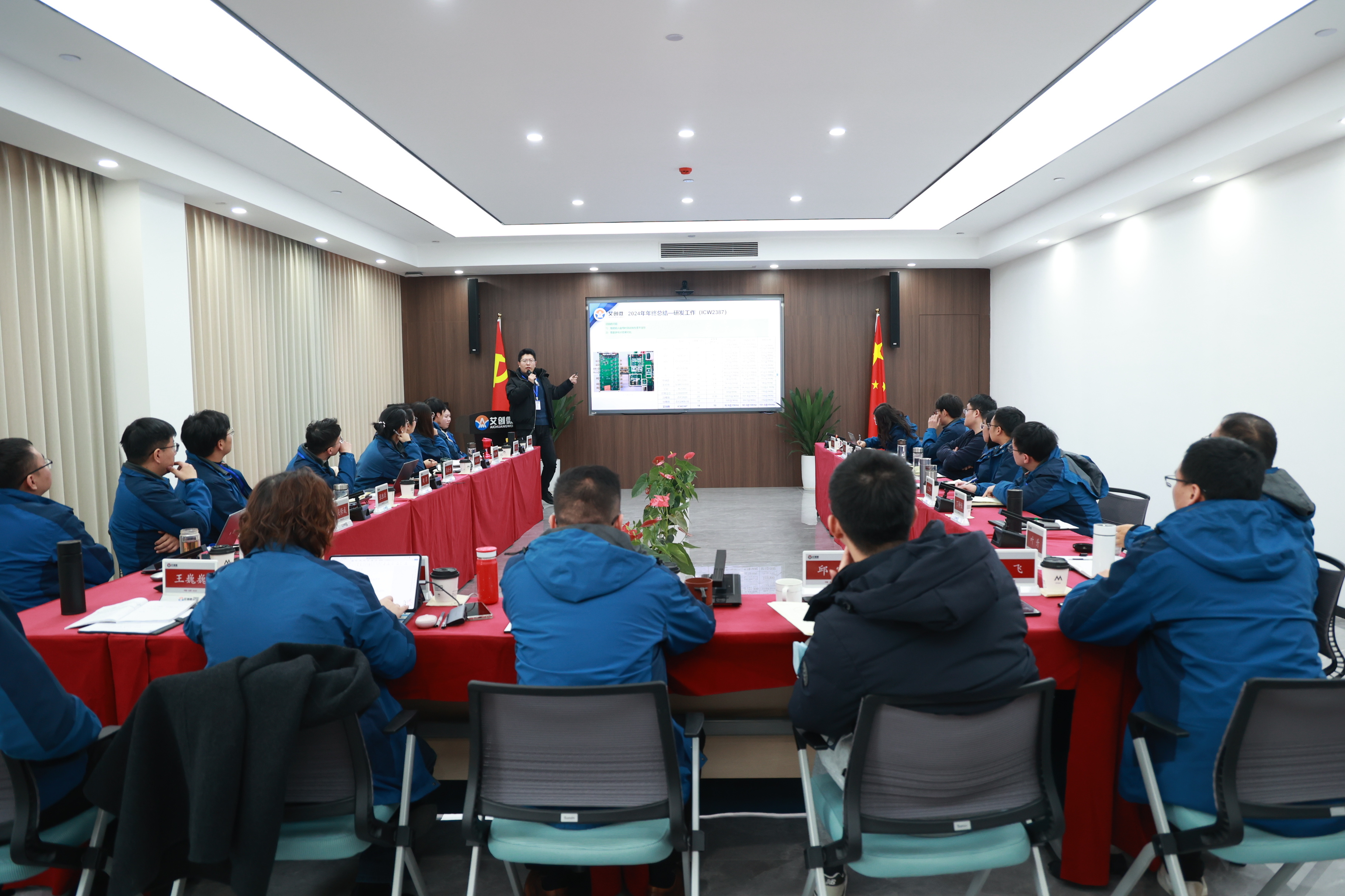 艾創微(wēi)管理(lǐ)層2024年(nián)終會(huì)議(yì)暨領導力與高(gāo)效團隊鍛造研修班圓滿開(kāi)展