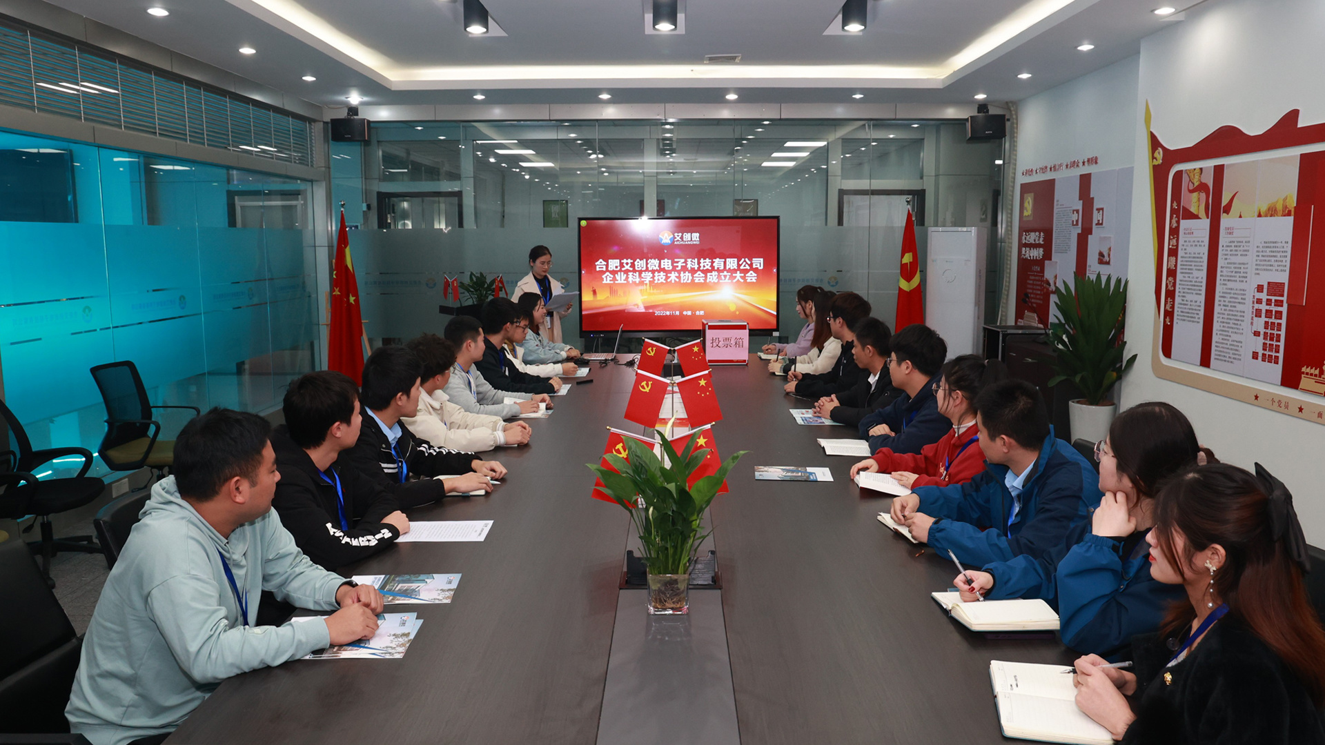 合肥鴻孚電子科技有限公司正式成立科(kē)協