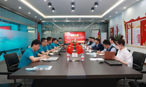 芯片企業(yè)上(shàng)下(xià)遊攜手攻關—合肥晶合領導一(yī)行(xíng)莅臨調研考察